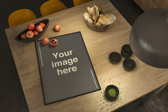 Kitchen Poster Mockups