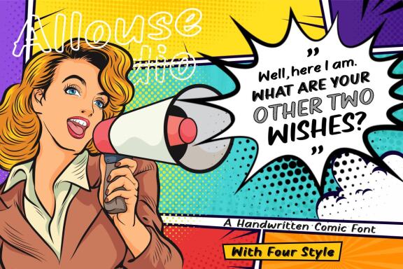 Comickes Font Set