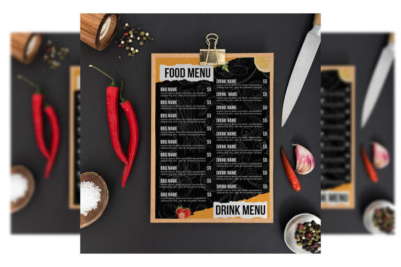 BBQ Menu