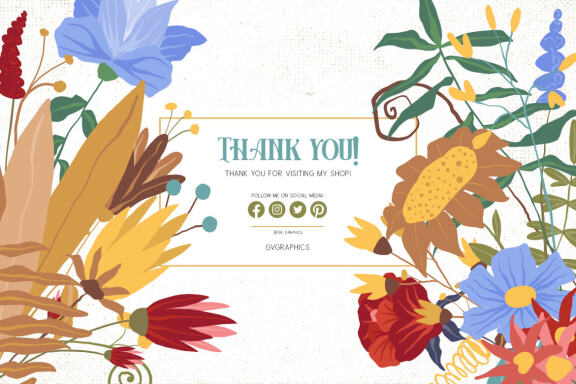 Hand Drawn Flowers Vector Illustrations Vol. 2
