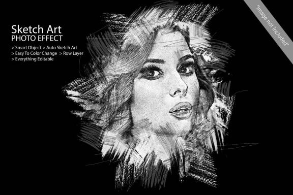 Sketch Art Photo Effect