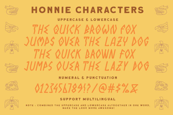 Honnie - Quirky Display Font