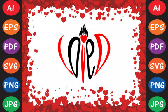 Loved Valentine's Day T-shirt Design