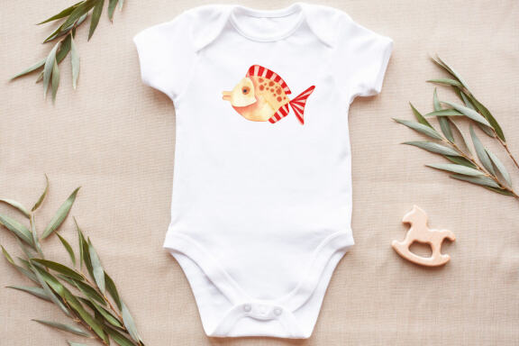 Sea animals and fish clipart