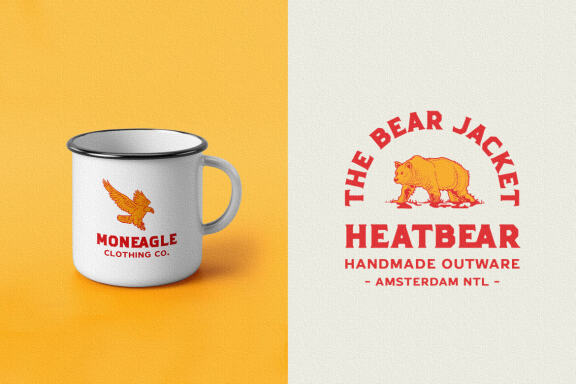 Decades - Illustration Logo & Badge