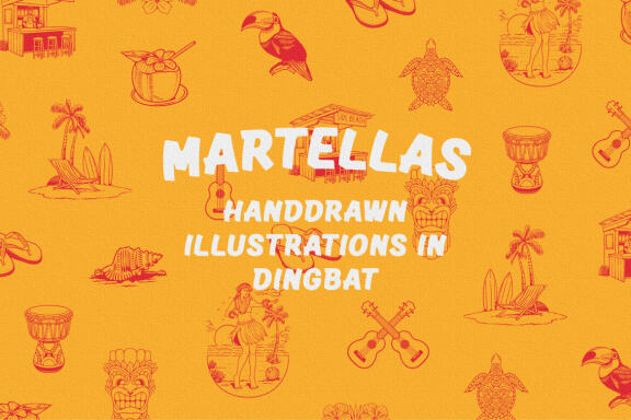 Martellas - Display Font