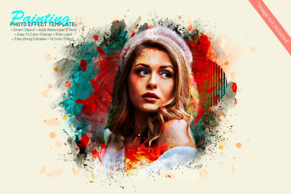 Painting Photoshop Effect