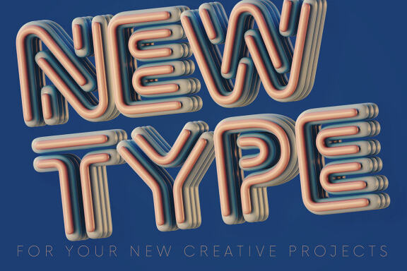 Rounded & Matte - 3D Lettering
