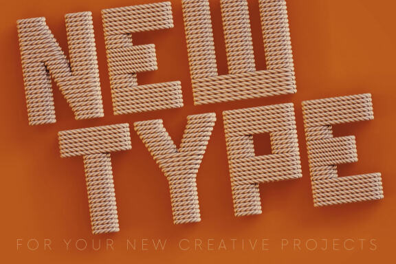 Rope Deco - 3D Lettering