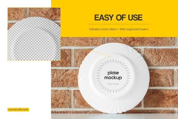 Plate Mockup Set