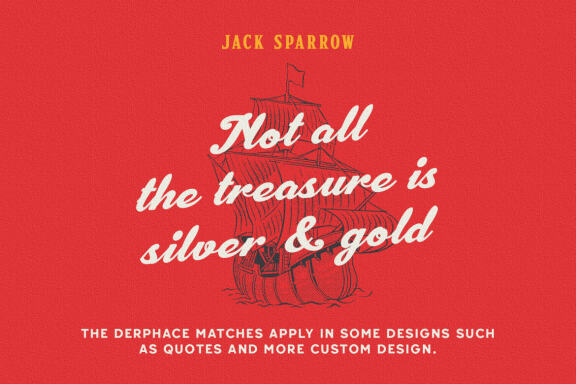 Derphace - Retro Display Font
