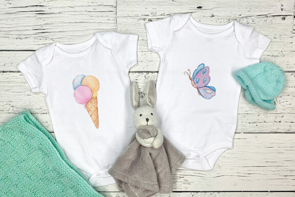 Unicorn Watercolor Clipart