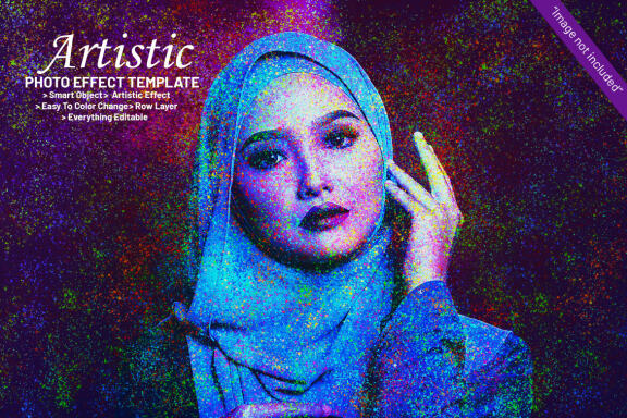 Artistic Photo Effect Template
