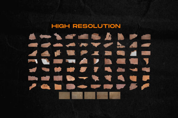 Torn Cardboard textures