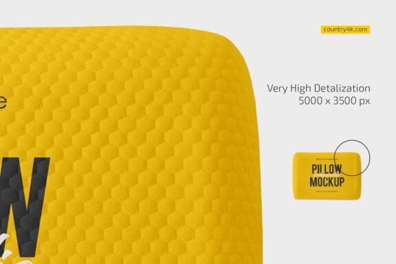 Orthopedic Pillow Mockup Set