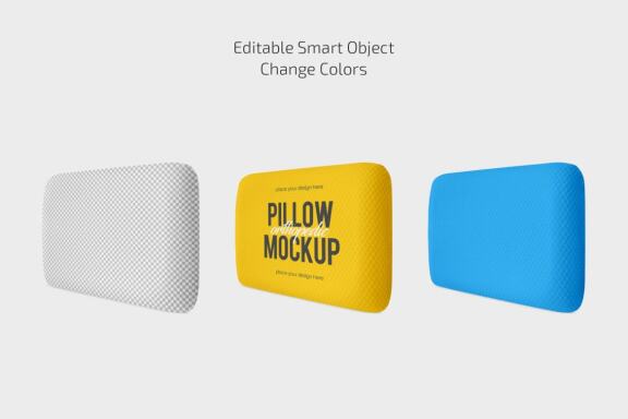 Orthopedic Pillow Mockup Set
