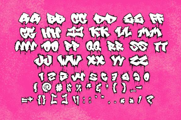 Street Eagle Urban Graffiti Font