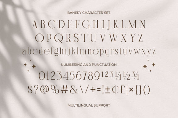 Banery - Modern Serif
