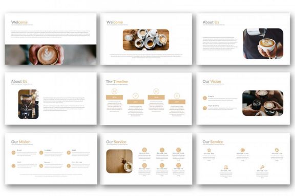 Cafeela Google Slide Template