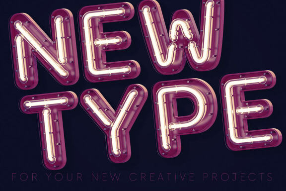 Neon & Matte - 3D Lettering