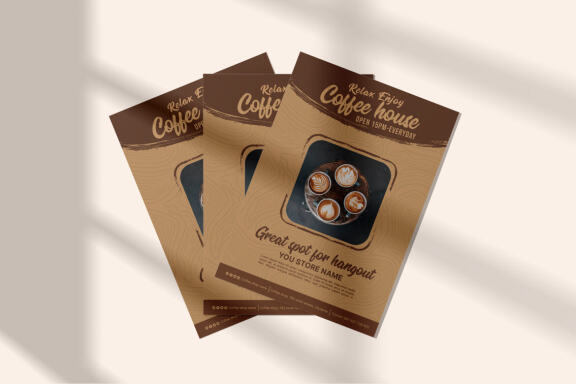 Coffee shop flyer vol.1