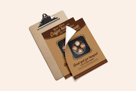 Coffee shop flyer vol.1