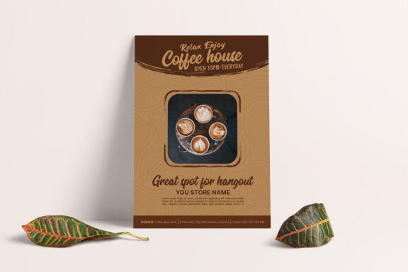 Coffee shop flyer vol.1