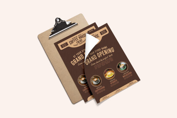 Coffee shop flyer vol.5