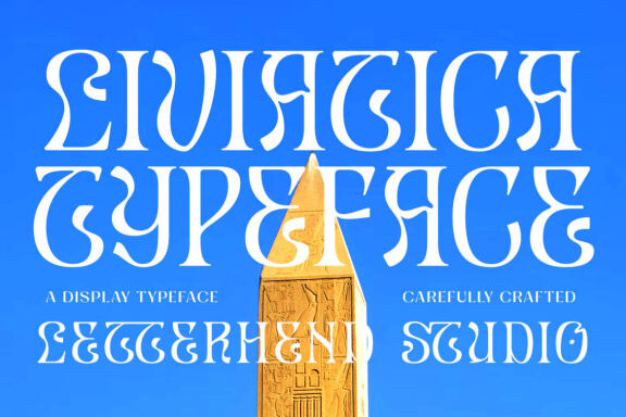 LIVIATICA - Display Font
