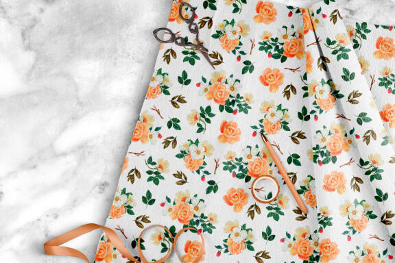 Bunnies in the Garden Seamless Patterns
