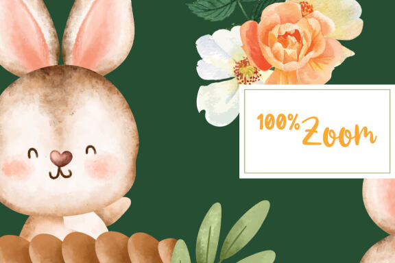 Bunnies in the Garden Seamless Patterns