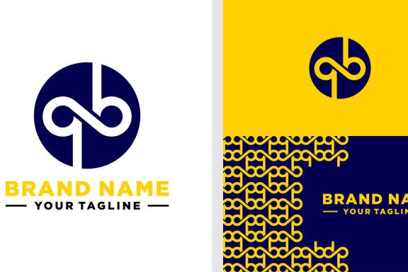 BQ LOGO MONOGRAM INFINITY EDITABLE