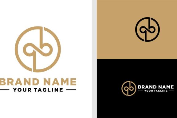 BQ LOGO INFINITY LINE EDITABLE