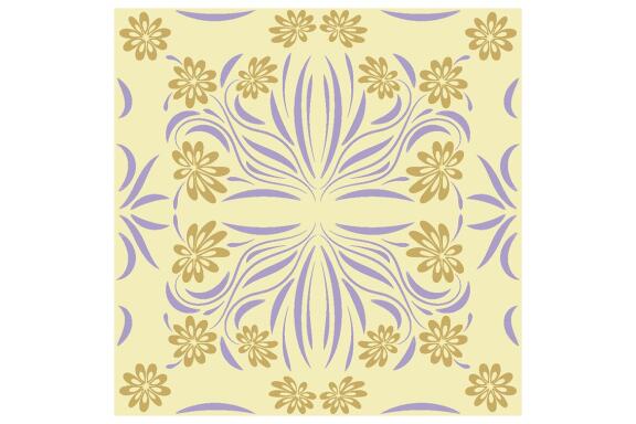 Folk Flowers Pattern Floral Print Ethnic Art