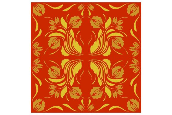 Folk Flowers Pattern Floral Print Ethnic Art