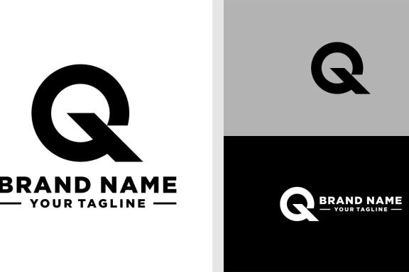 LETTER Q LOGO MONOGRAM ELEGANT EDITABLE
