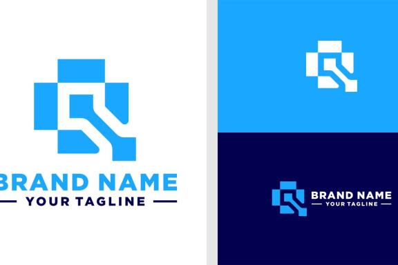 LETTER Q LOGO MONOGRAM DIGITAL EDITABLE