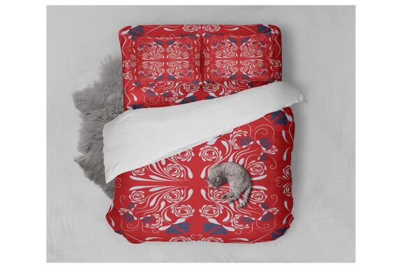 Folk Flowers Pattern Floral Print Ethnic Art