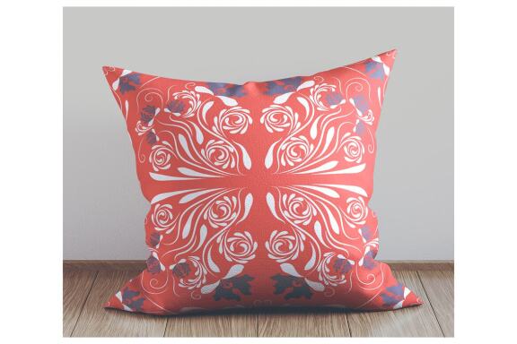 Folk Flowers Pattern Floral Print Ethnic Art