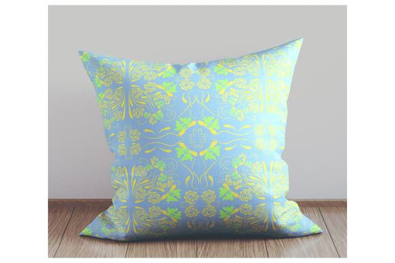 Folk Flowers Pattern Floral Print Ethnic Art