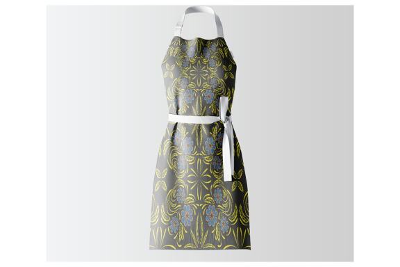 Folk Flowers Pattern Floral Print Ethnic Art