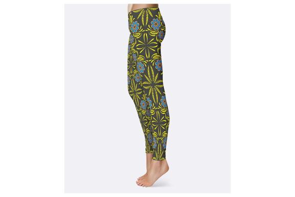 Folk Flowers Pattern Floral Print Ethnic Art