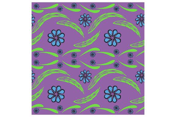 Folk Flowers Pattern Floral Print Ethnic Art
