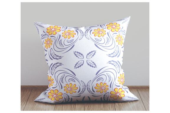Folk Flowers Pattern Floral Print Ethnic Art