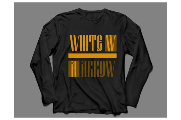 Unique Lettering T-Shirt Design