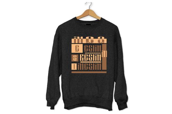 Unique Lettering T-Shirt Design