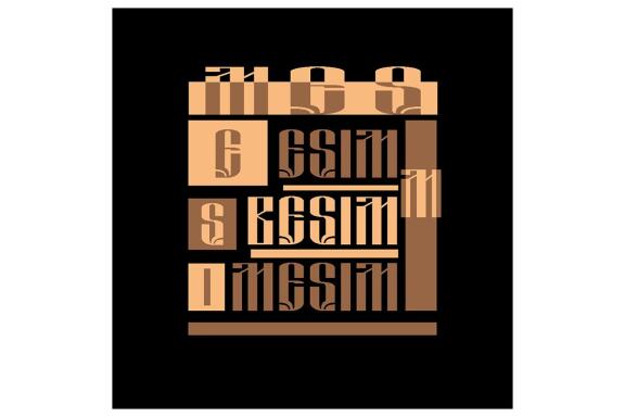 Unique Lettering T-Shirt Design