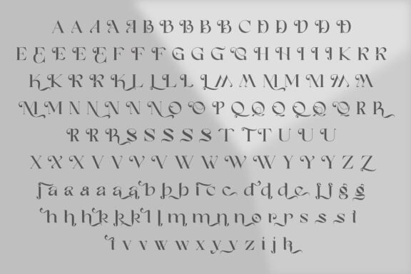 Parodisme Artistic Serif