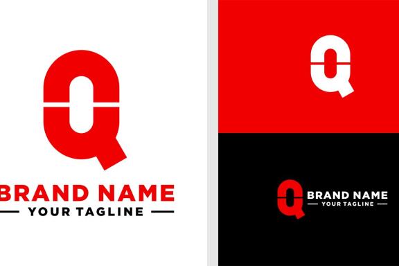 NQ LOGO MONOGRAM BOLD EDITABLE