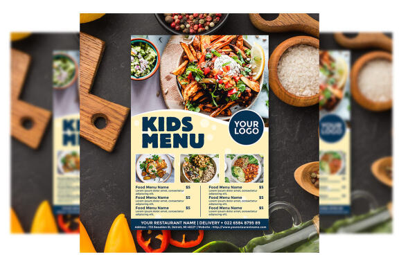 Kids Food Menu